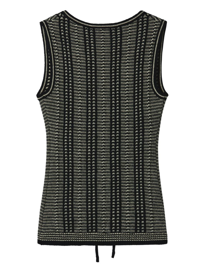 LOW CLASSIC striped tie top outlook