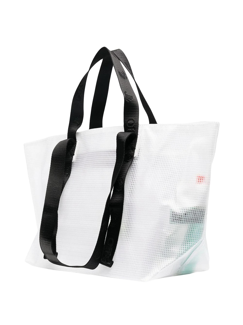 logo-print tote - 3