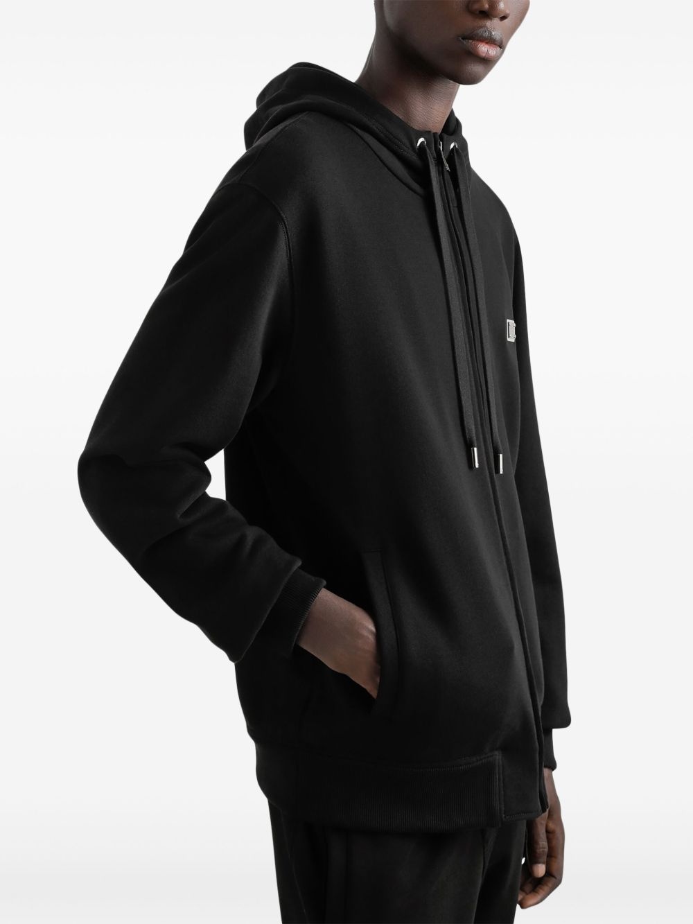 logo-plaque hoodie - 5