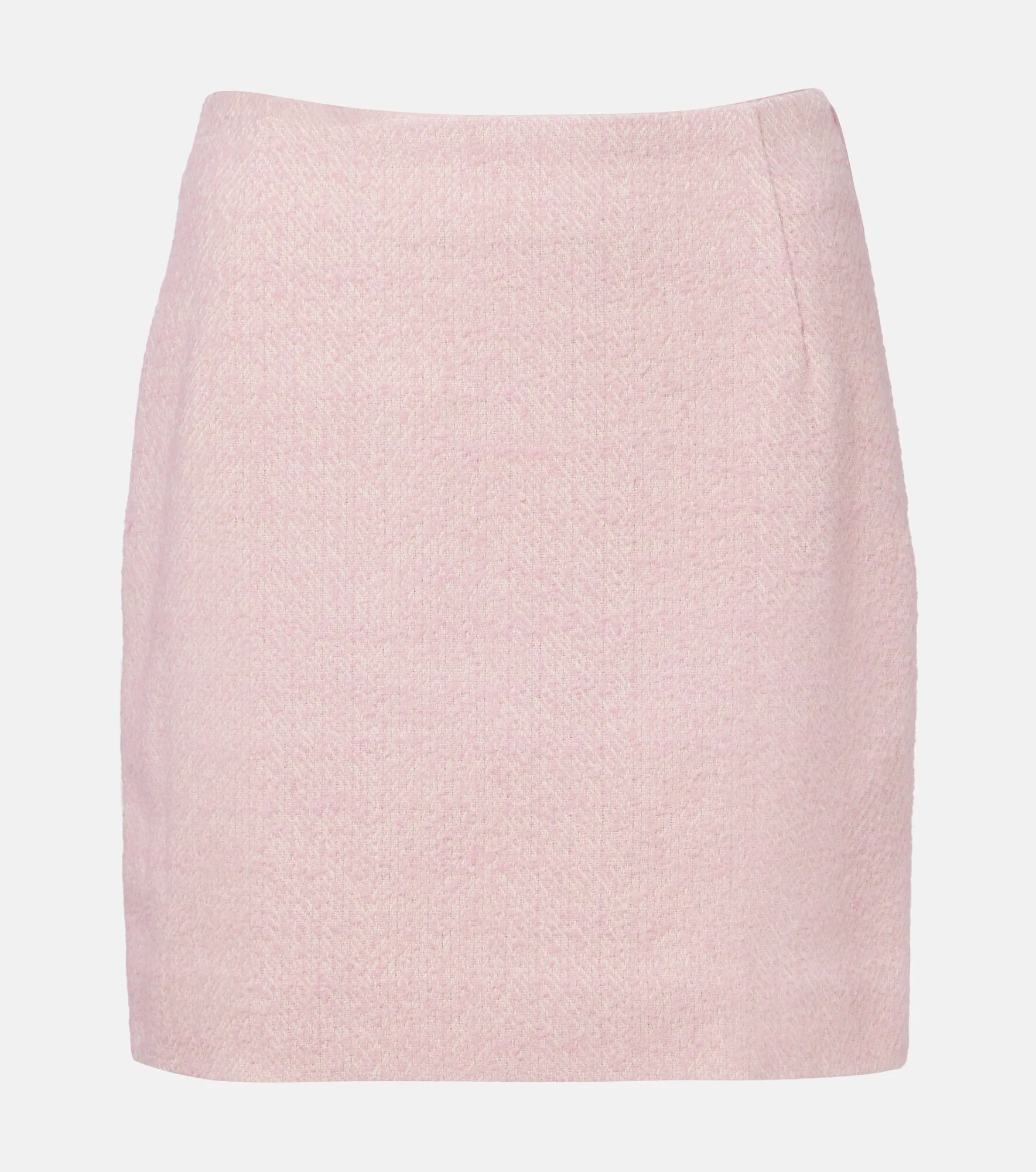 Bouclé miniskirt - 1