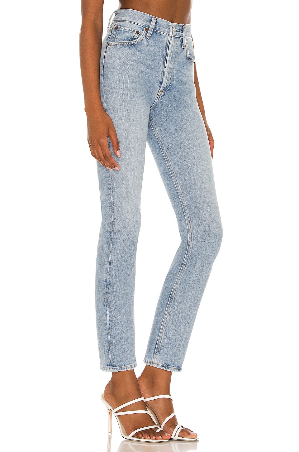 Riley High Rise Straight Crop - 2