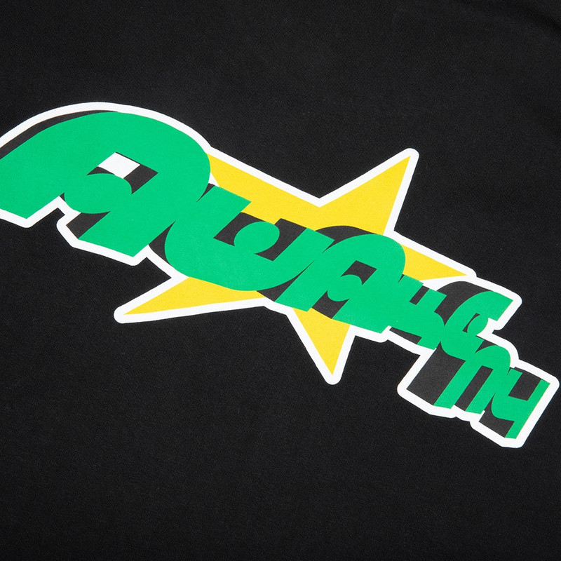 STAR A S/S TEE - BLACK 4