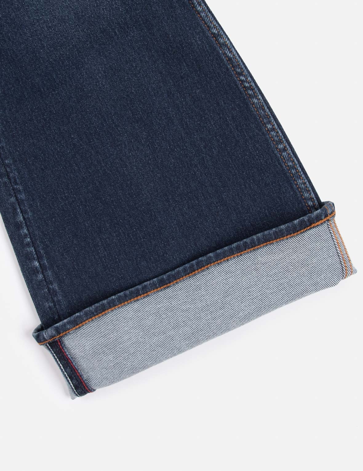 BROCADE KAMON AND LOGO BOOT CUT JEANS - 11