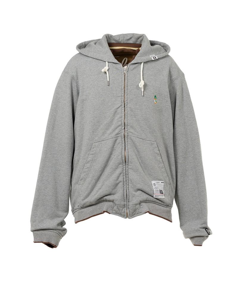 Reversible Hoodie Layered Souvenir Jacket 31