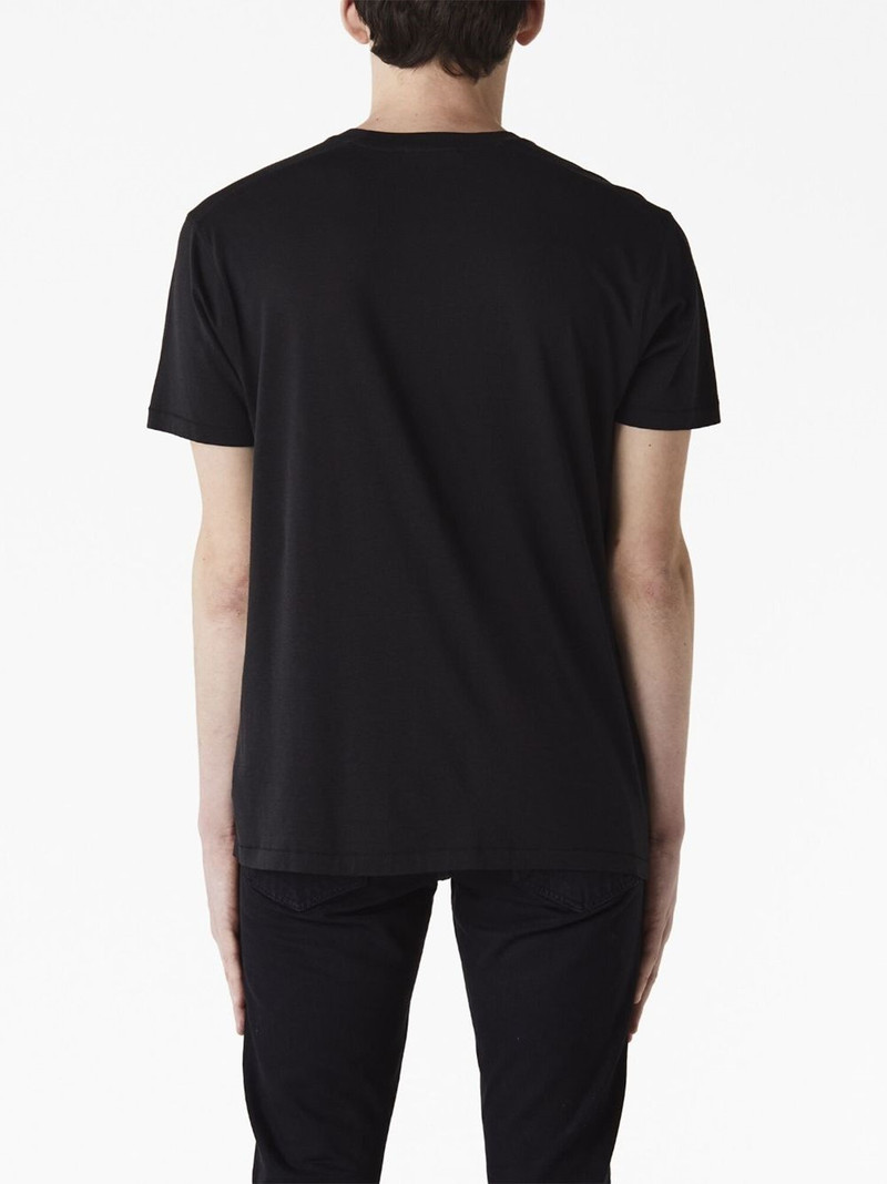 TOM FORD Crew neck sweater in lyocell cotton outlook