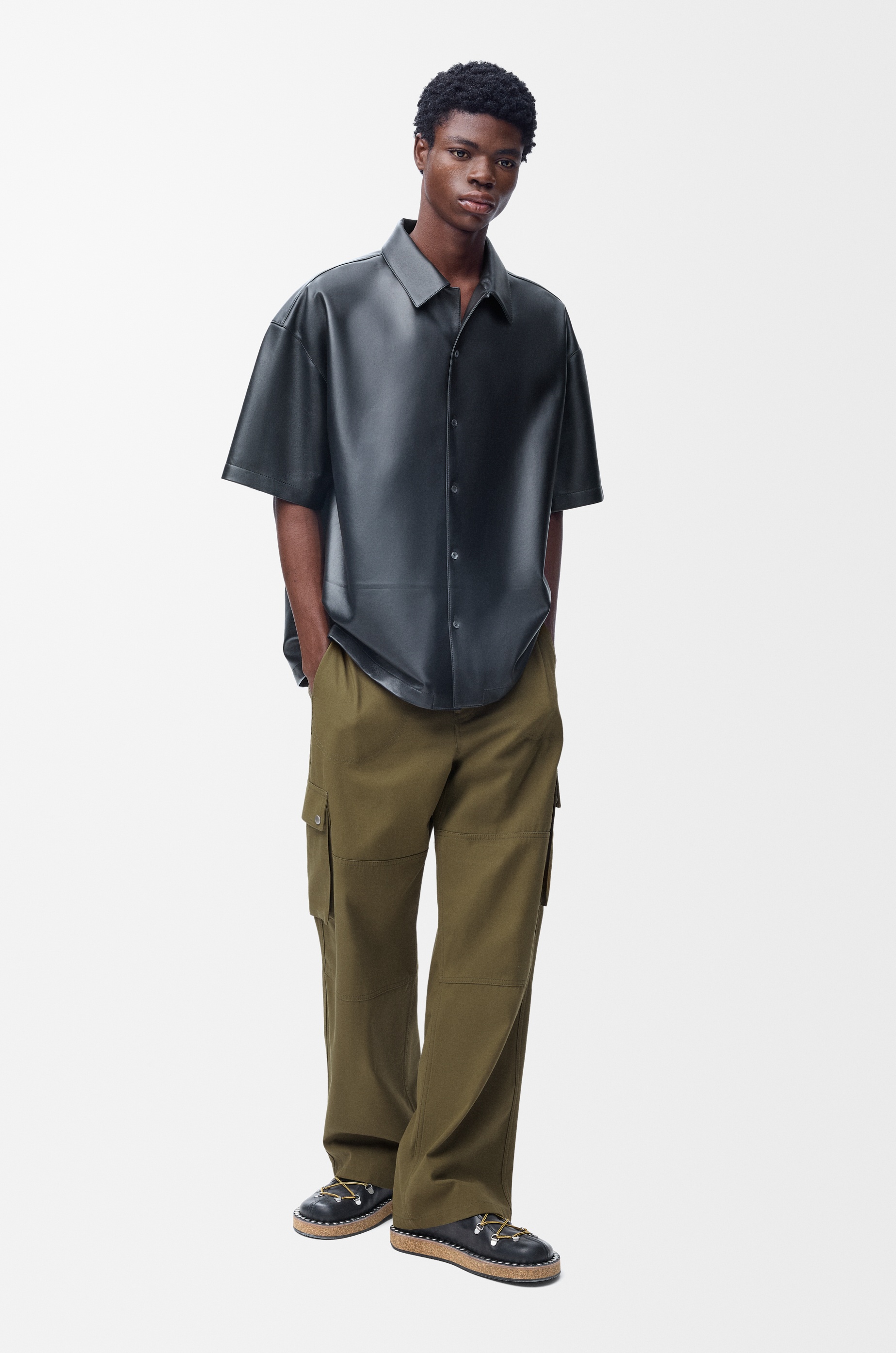 Cargo trousers in cotton - 2