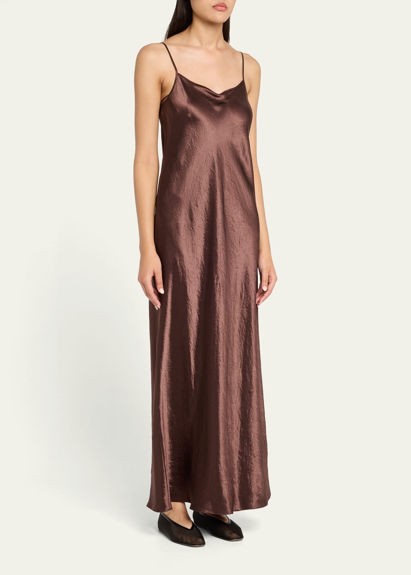 Bias Slip Dress - 4