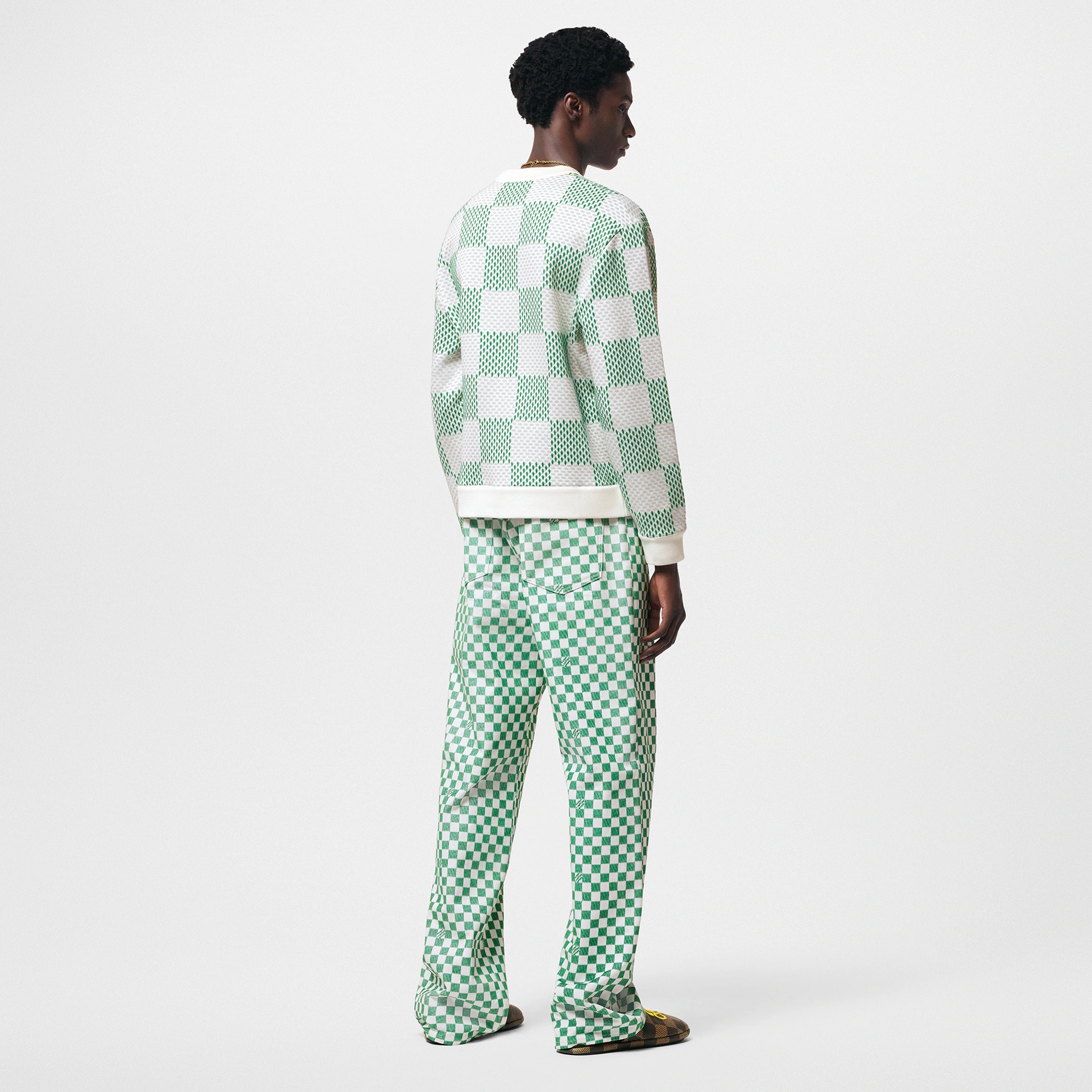 Damier Cotton Sweatshirt - 3