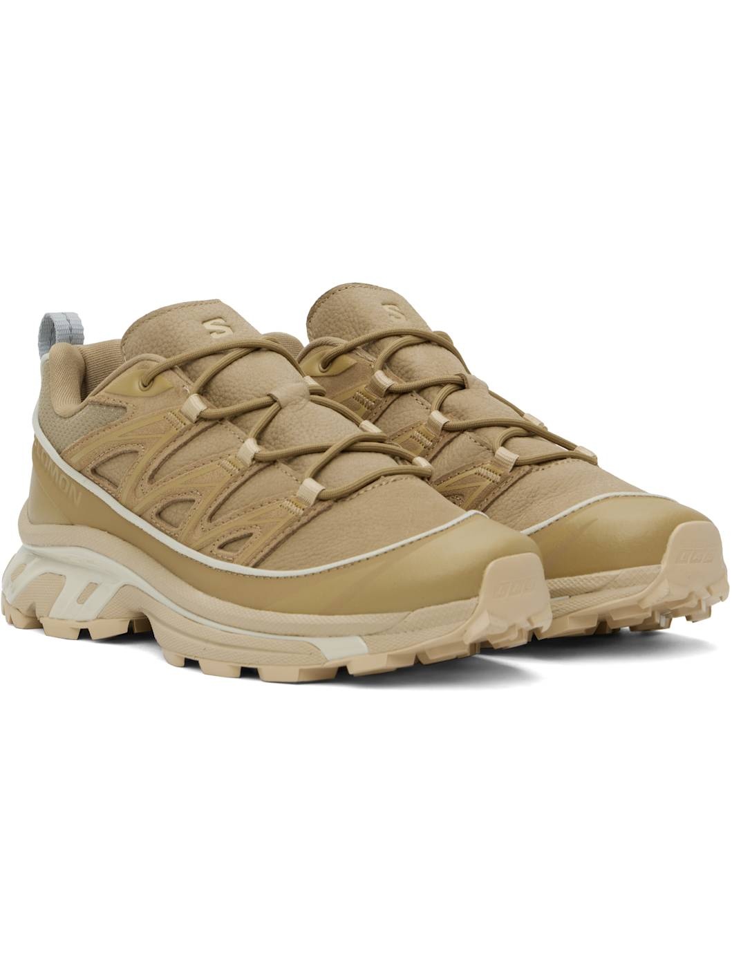 Tan  XT-6 Expanse Leather Sneakers - 4