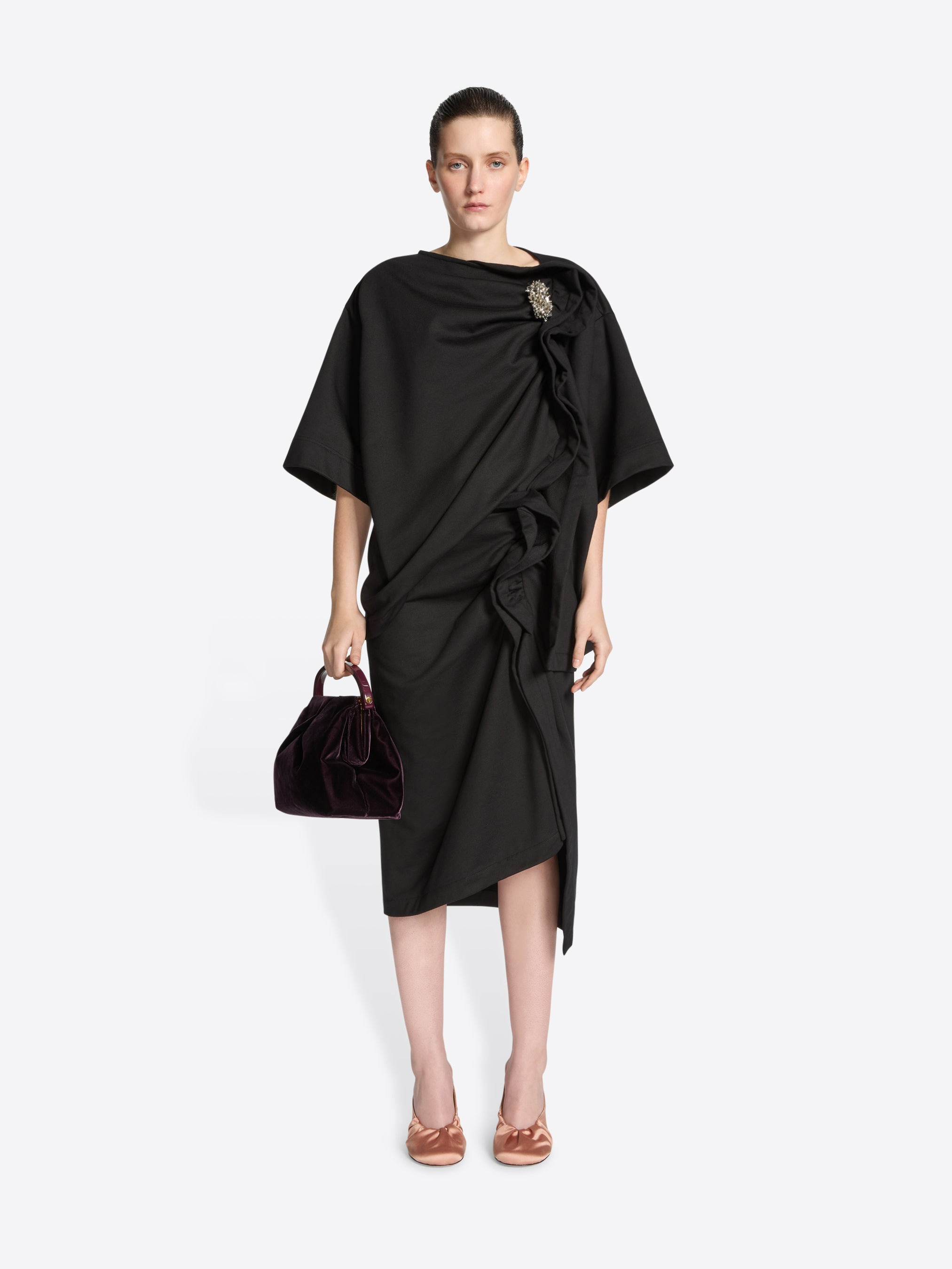 RUFFLED COTTON SKIRT - 2