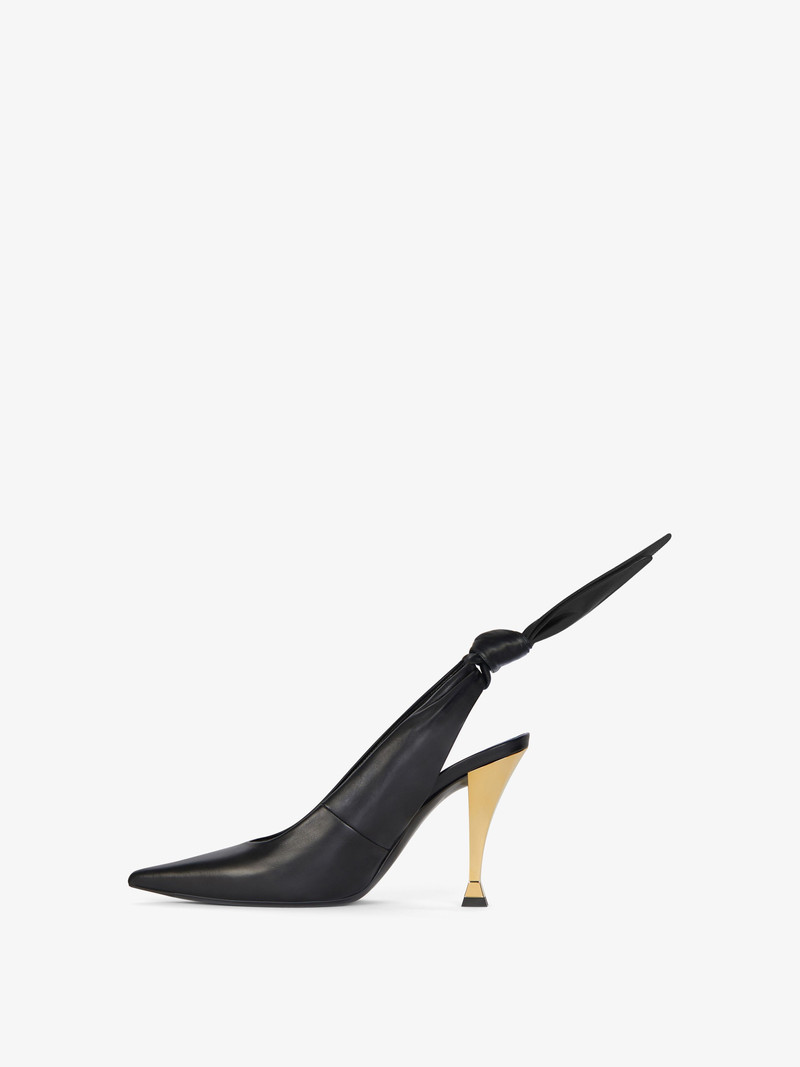 Givenchy BEAUW SLINGBACKS IN NAPPA LEATHER outlook