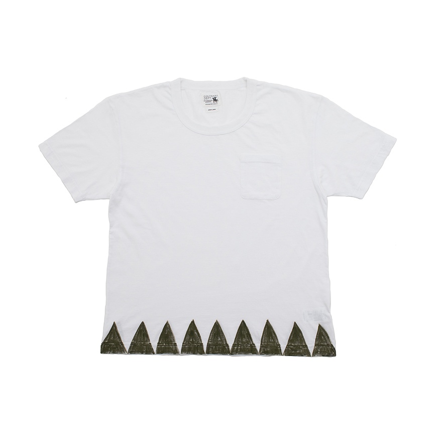 JUMBO TEE S/S (N.P.) WHITE - 1