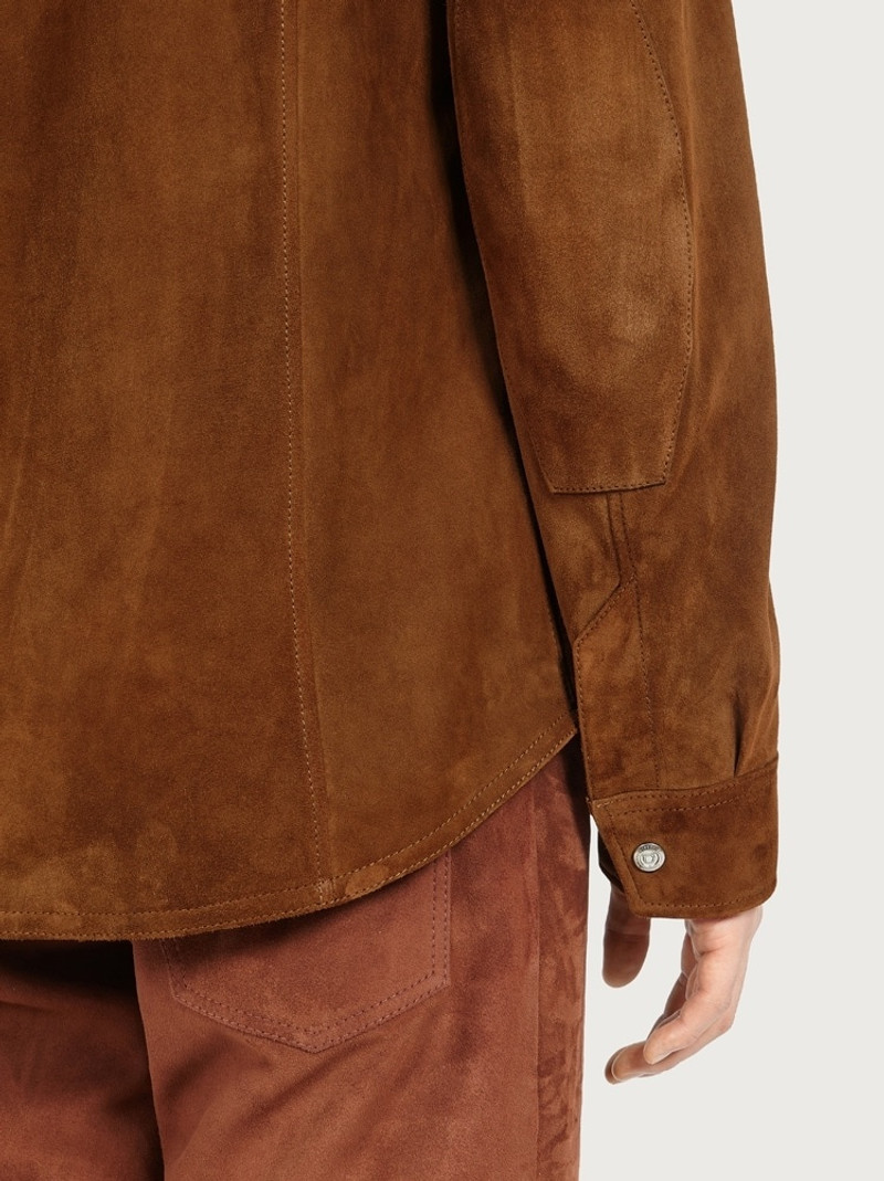 SUEDE OVER SHIRT 5