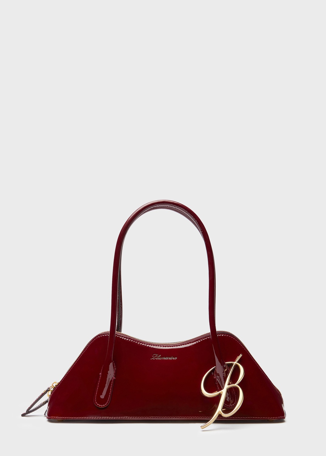 KISS ME REGULAR-SIZE BAG IN PATENT LEATHER WITH B MONOGRAM - 1