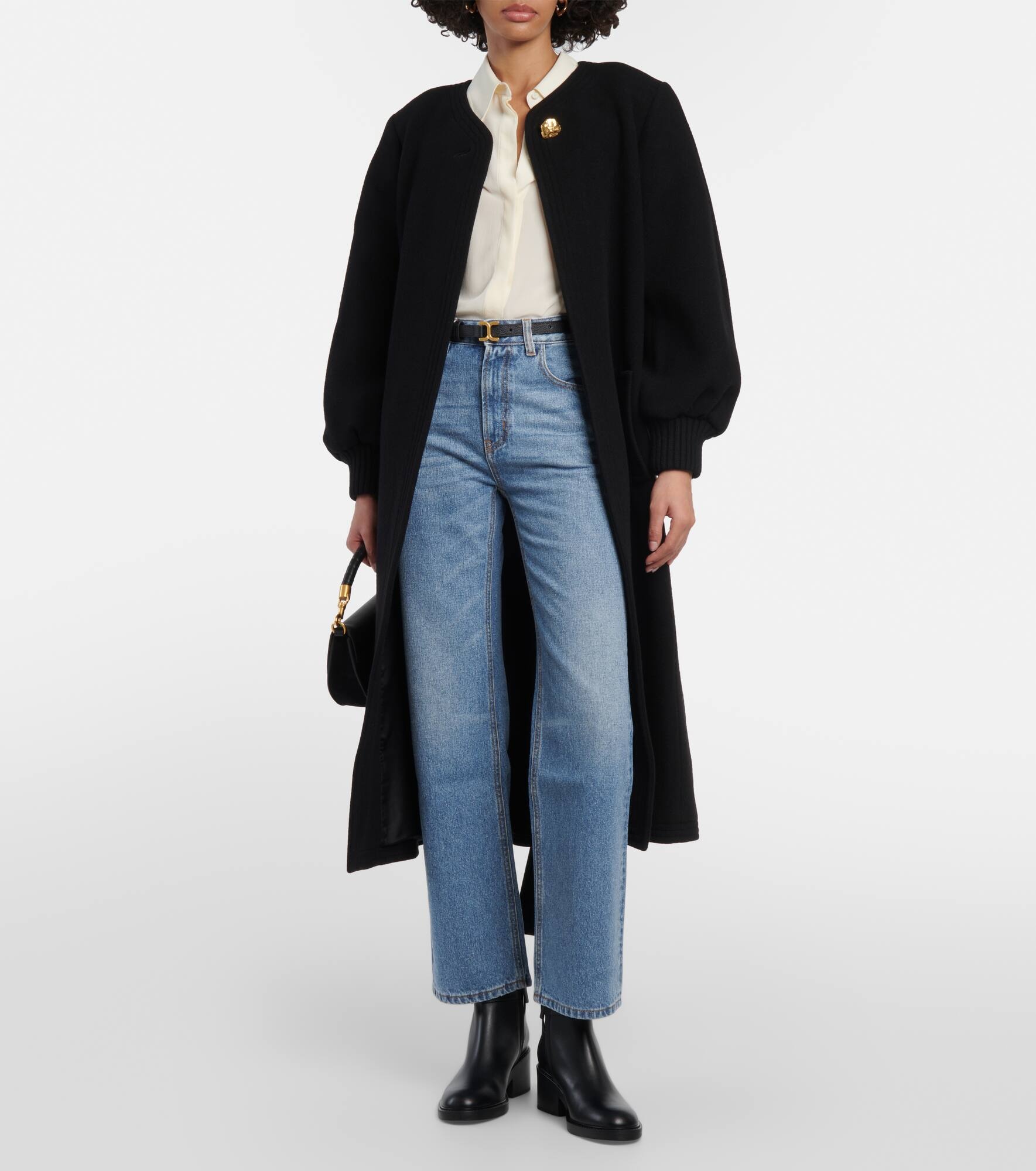 High-rise straight jeans - 7