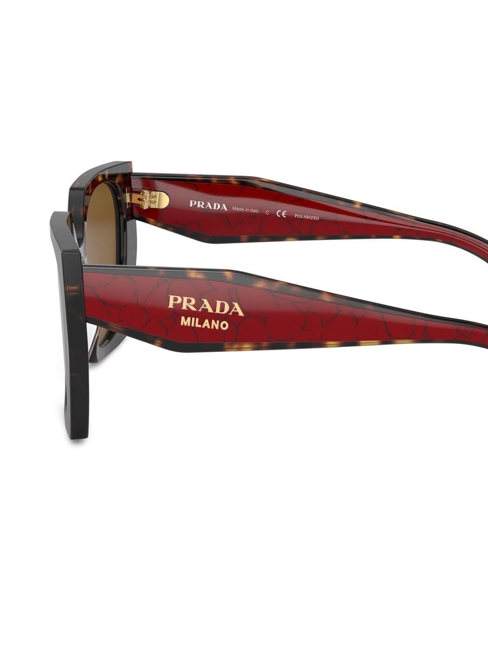 tortoiseshell oversized-frame sunglasses - 6