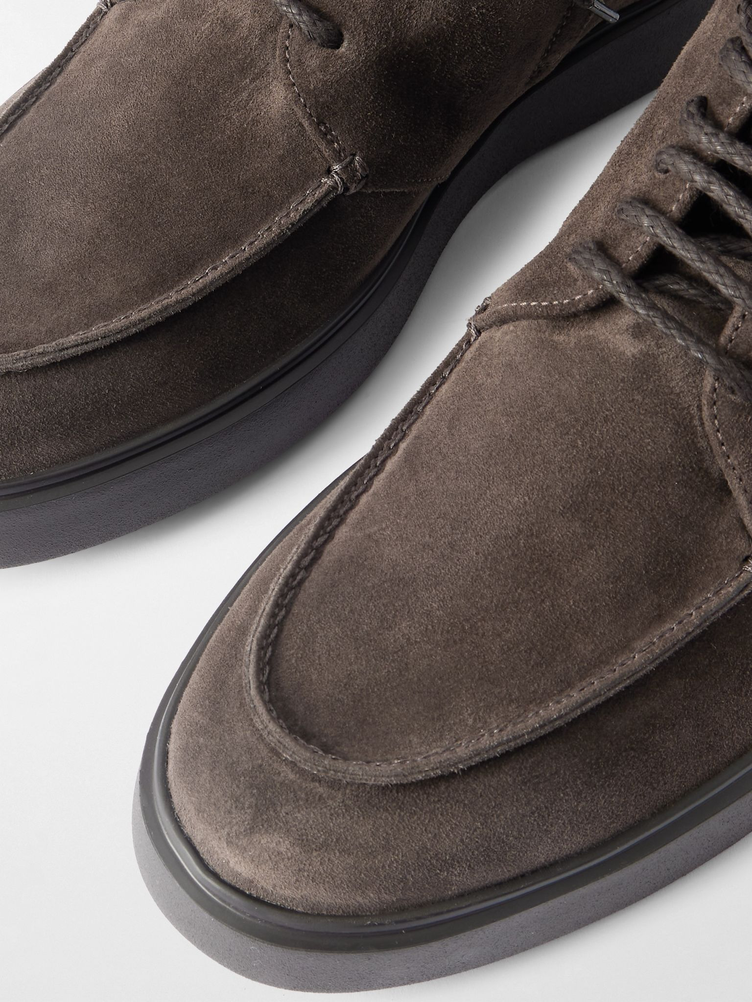 Frame 004 Suede Chukka Boots Dark brown - 5