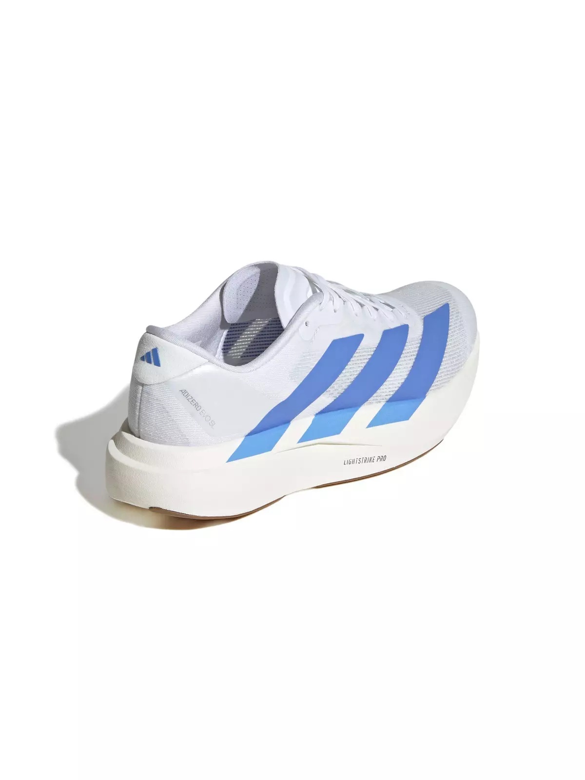 Adizero EVO SL "Ftwr White/Blue Fusion/Off White" Women's Running Shoe - 4