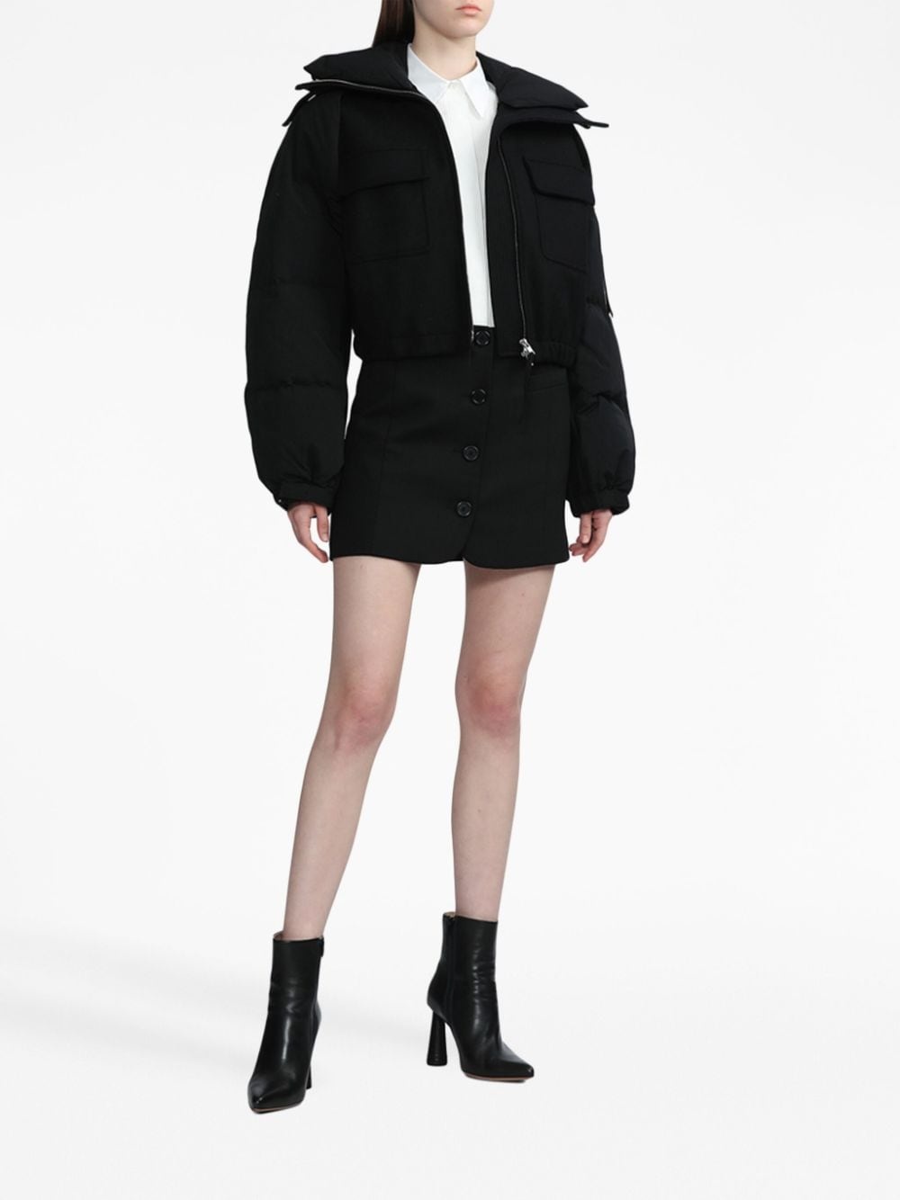 hybrid bomber jacket - 2