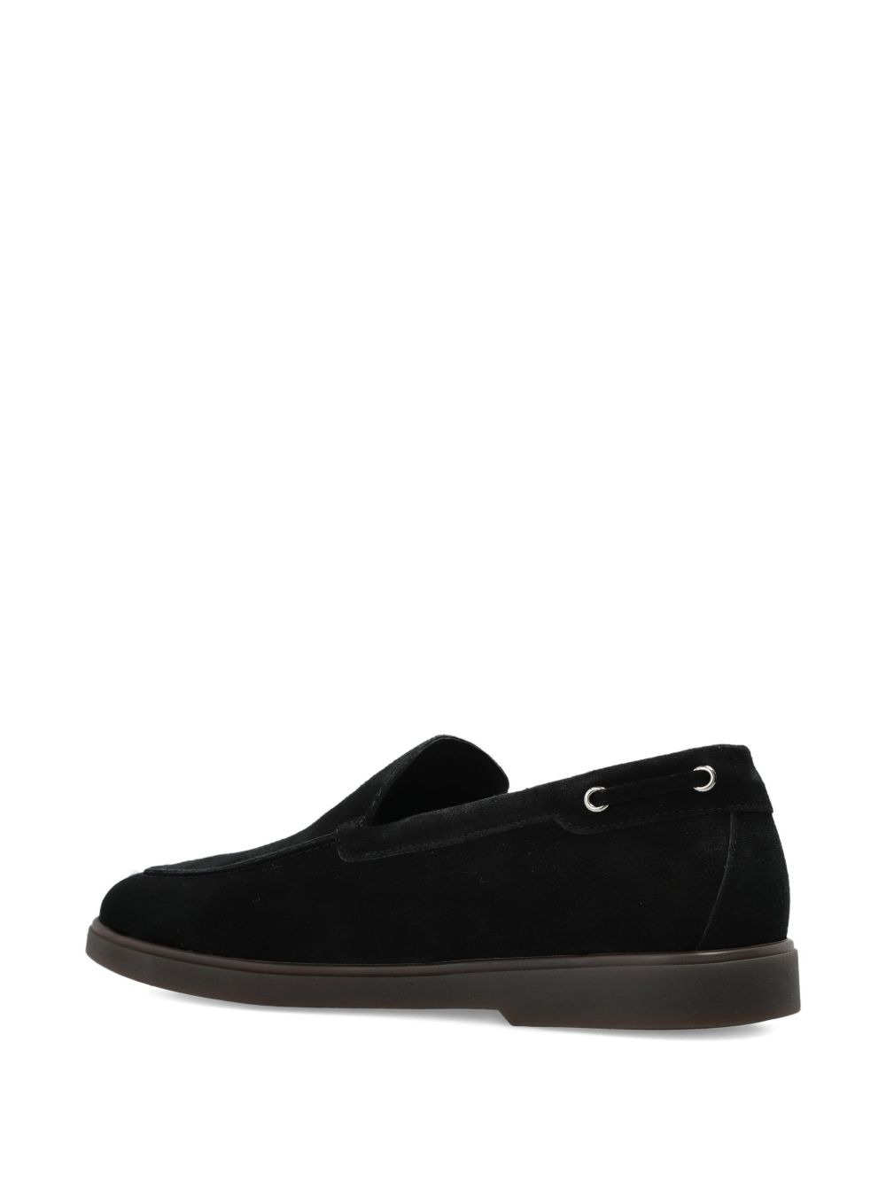 logo-plaque loafers - 3