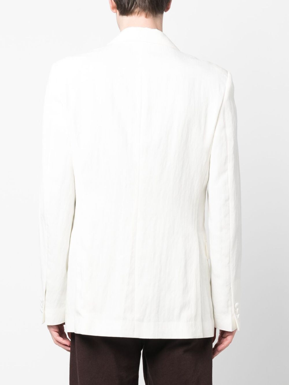 single-breasted tailored blazer - 4
