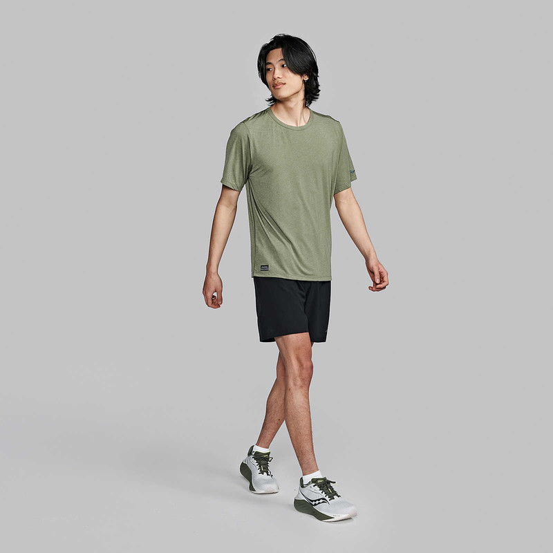 Saucony Stopwatch Short Sleeve outlook