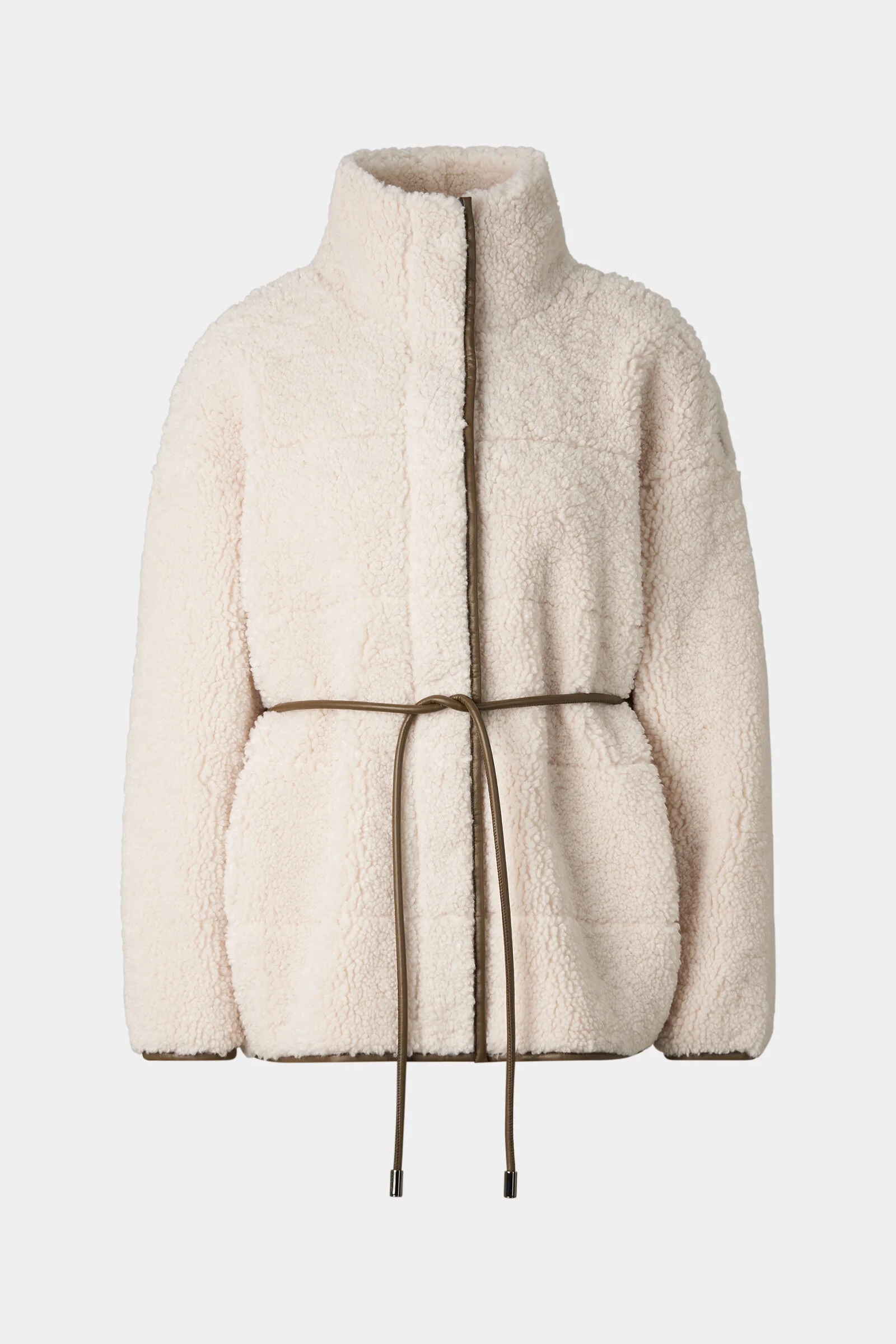 Kimberly teddy jacket in Cream - 1