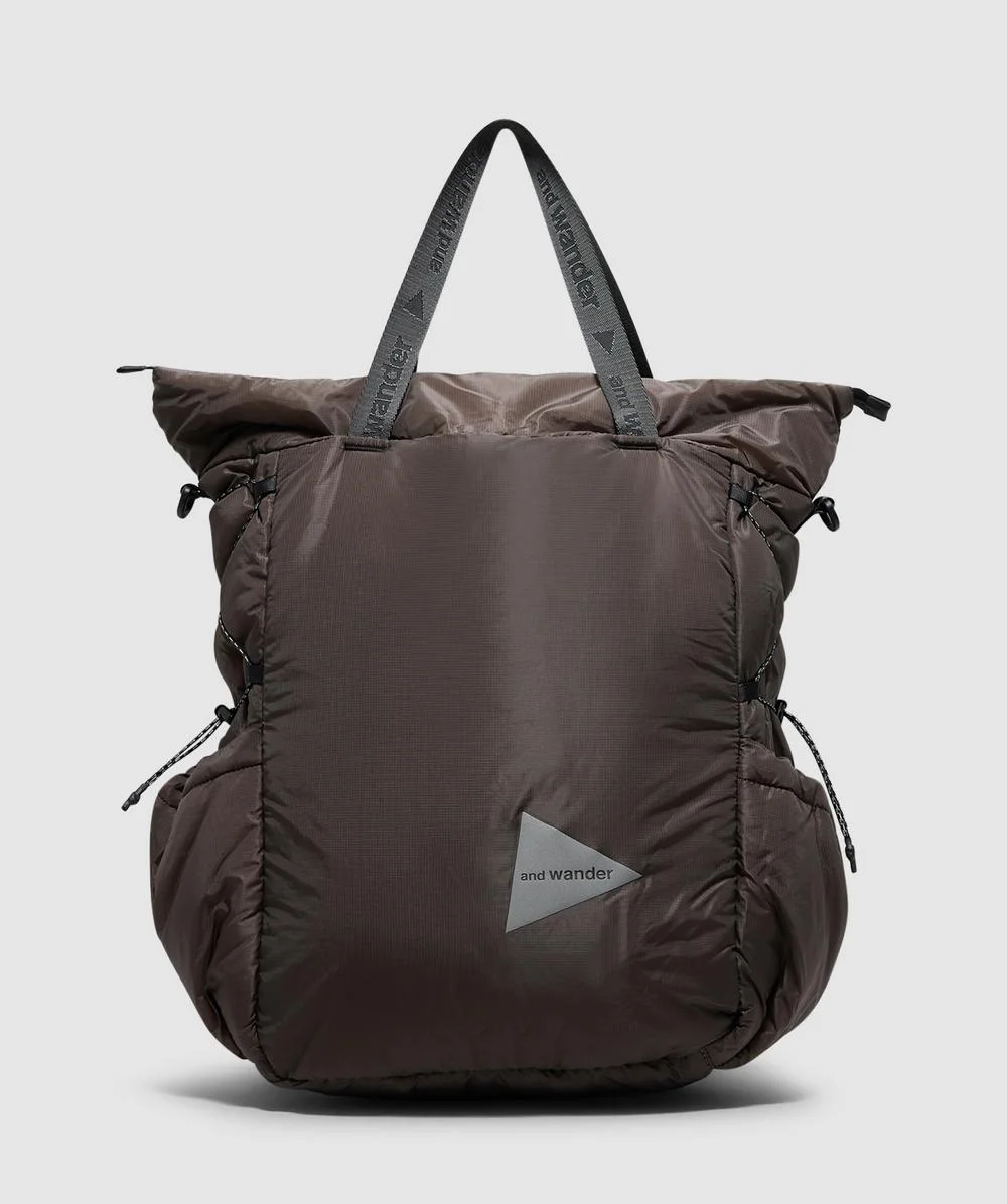 Puffer mini ripstop tote bag - 1