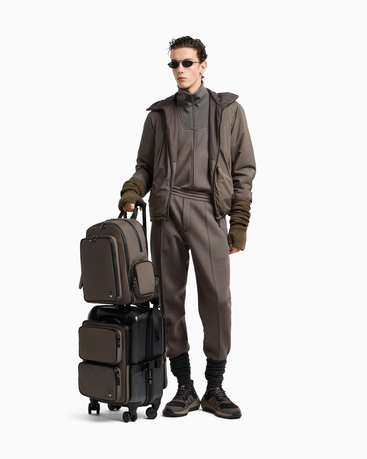 TRAVEL ESSENTIALS DOUBLE-JERSEY JOGGERS - 2