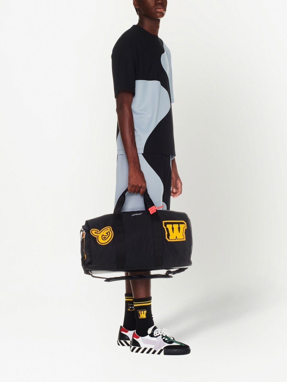 Hard Core Patches varsity duffle bag - 2