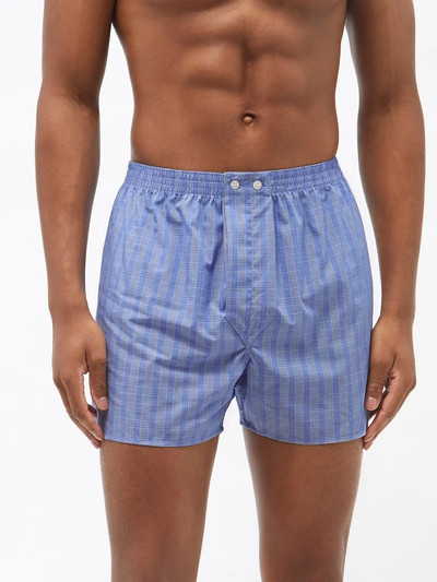 Derek Rose Classic Fit checked-cotton boxer shorts outlook