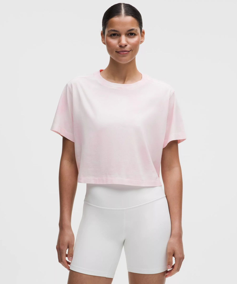 All Yours Organic Cotton Cropped T-Shirt 1
