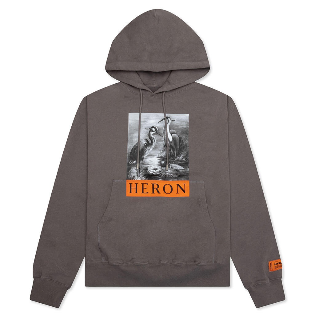 BW HOODIE - GREY/BLACK - 1