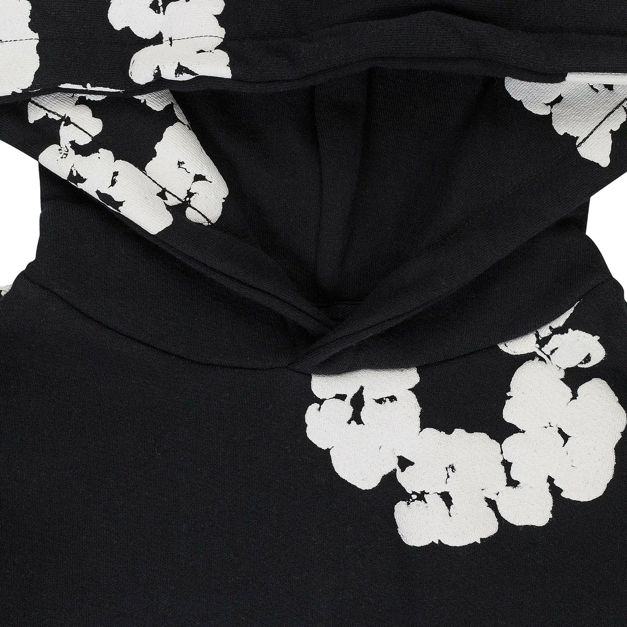 Denim Tears Wreath Hoodie 'Black' - 3