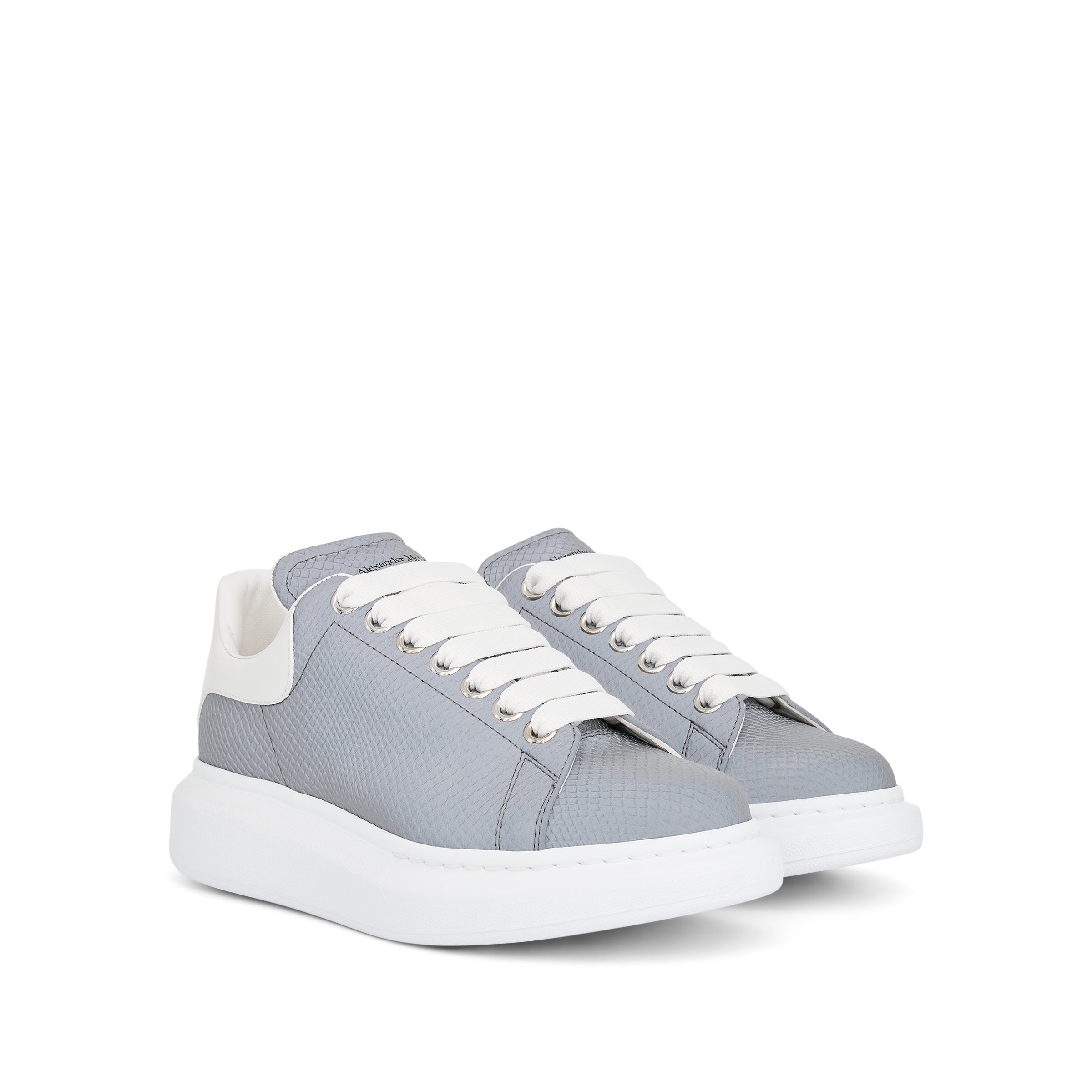 Larry Reflective Sneaker in Grey/White - 2
