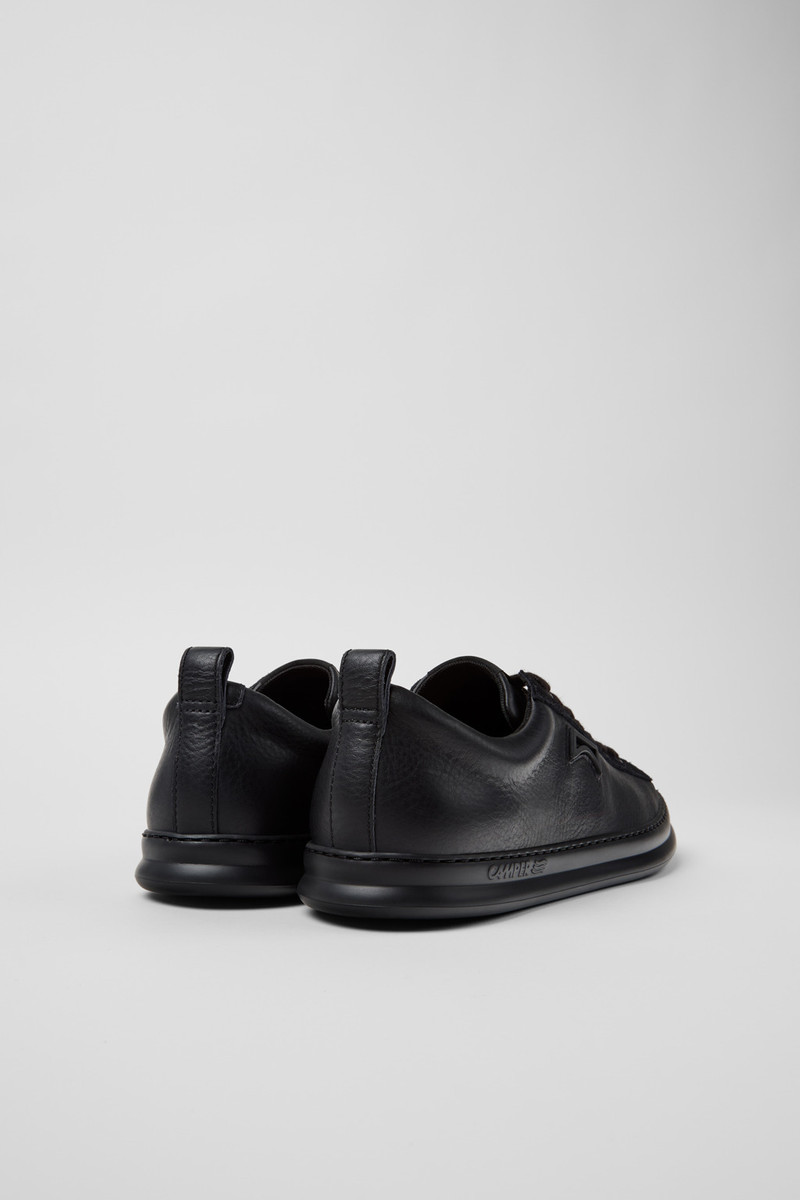 CAMPERLAB Black Leather and Nubuck Sneakers for Men. outlook