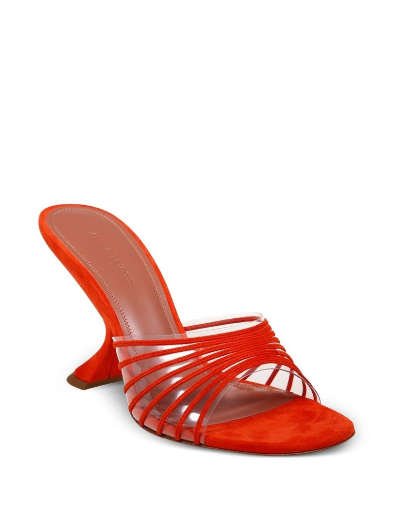 Amina Muaddi 90mm Mookie sandals outlook