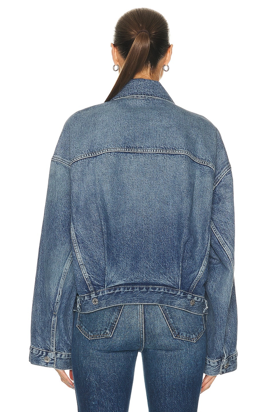 Christi Oversized Denim Jacket - 3