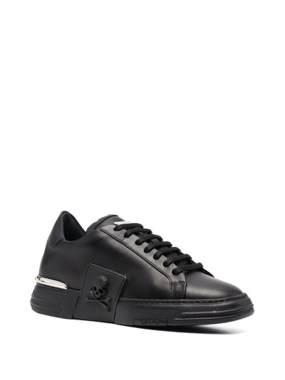 PHILIPP PLEIN Original low-top leather sneakers outlook