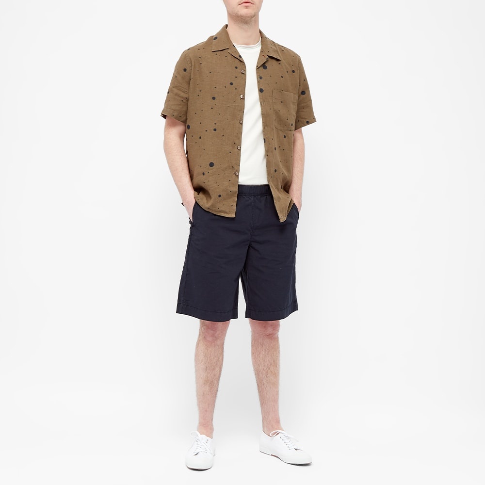 Paul Smith Spot Linen Vacation Shirt - 6