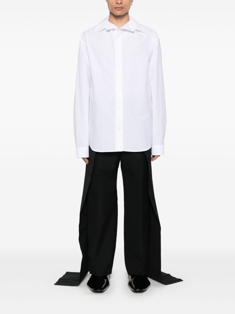 oversized cotton shirt - 3