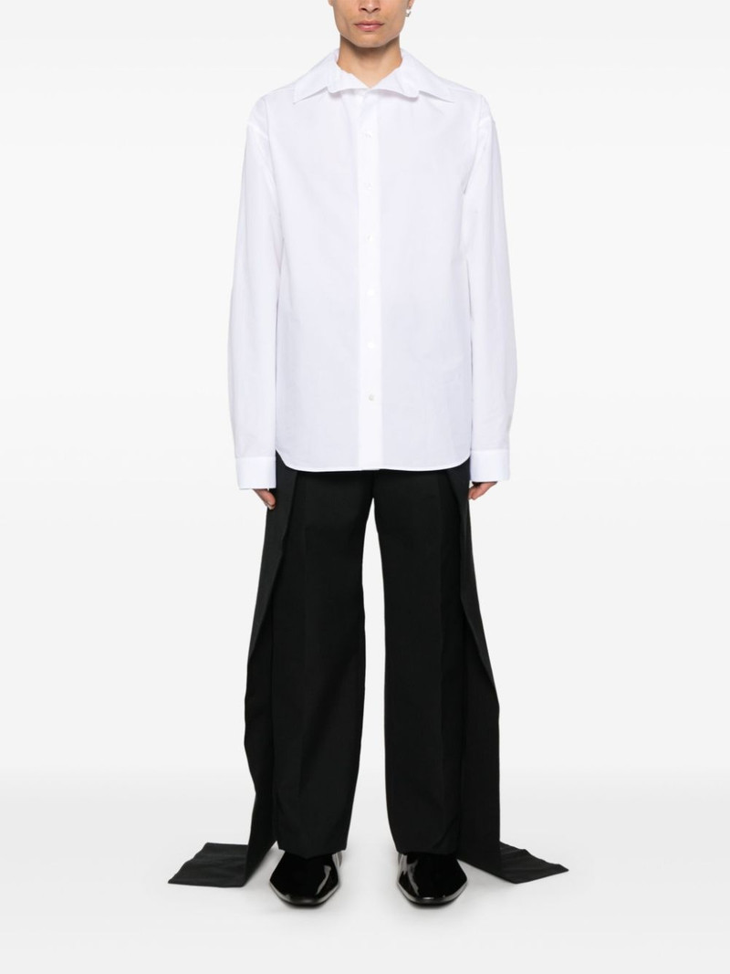 BALENCIAGA kick-collar shirt outlook