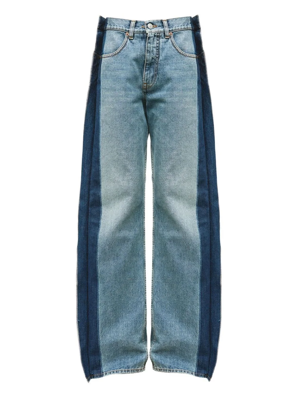 Tapered denim cotton jeans - 1