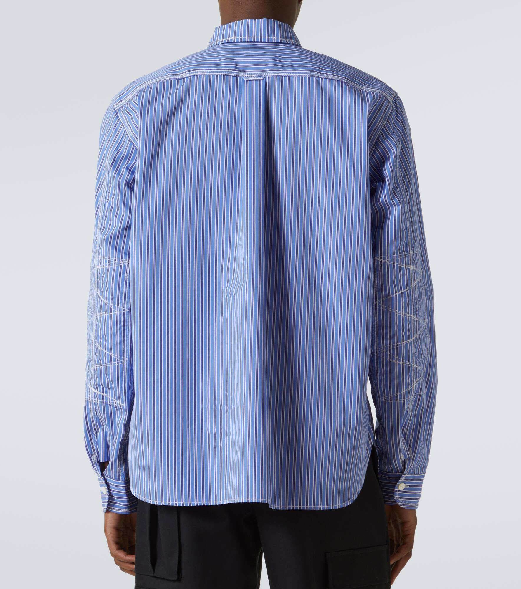 Bengal stripe cotton shirt - 4