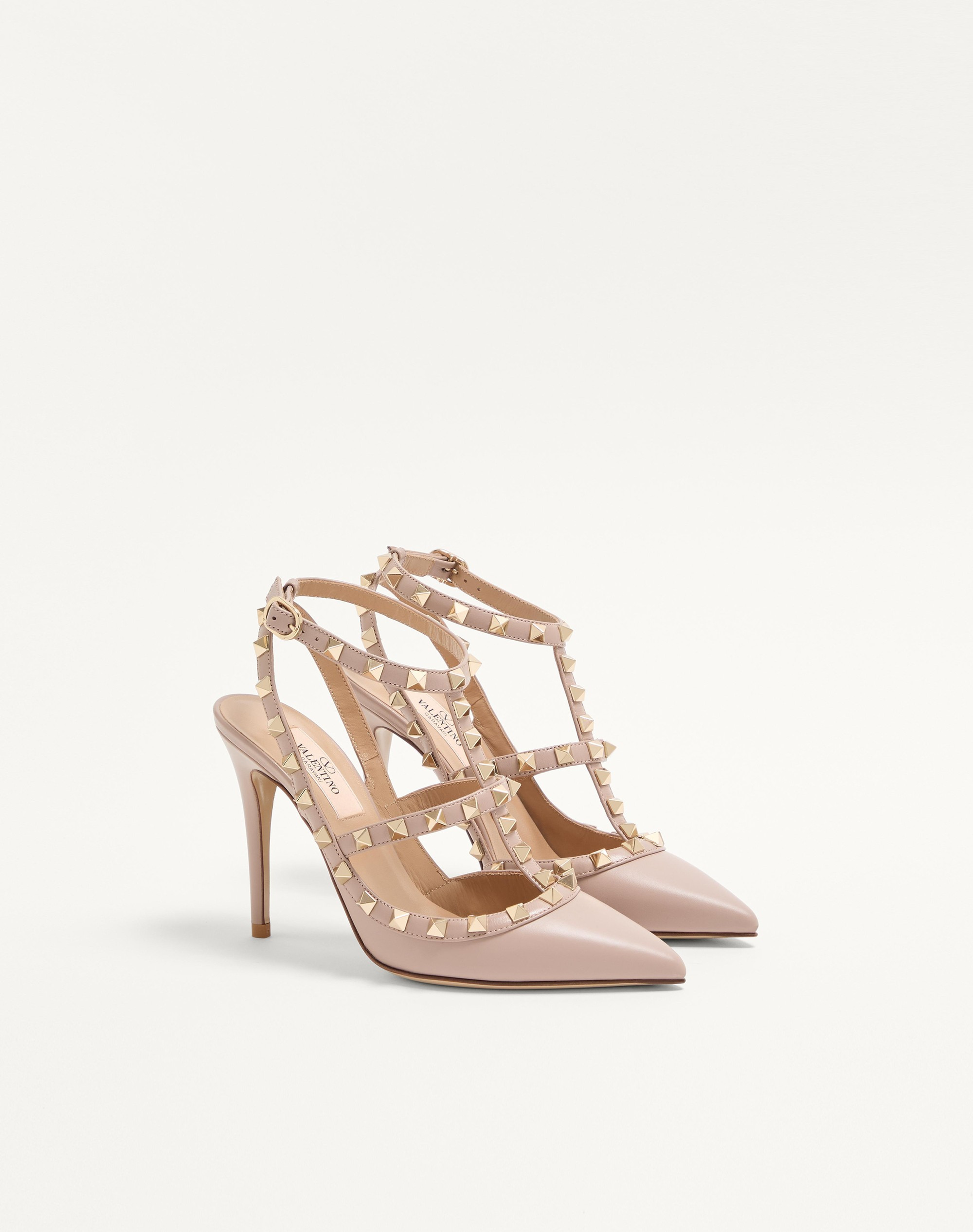 ROCKSTUD ANKLE STRAP PUMP 100 MM - 3