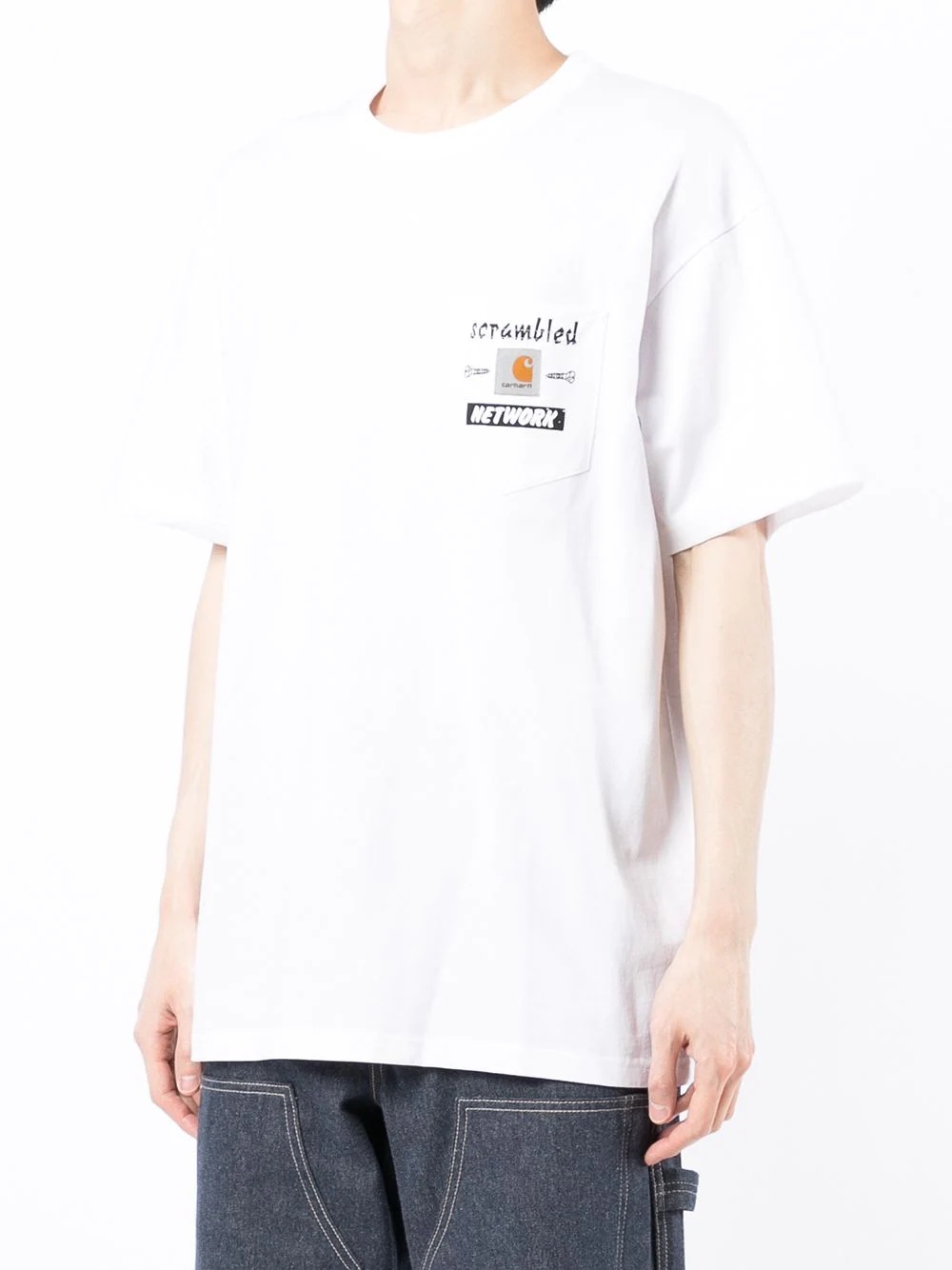 Scrambled Network short-sleeve T-shirt - 3