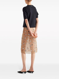 スカート Prada Copper Organza Skirt Prada Copper Organza See Through Skirt | Balardi