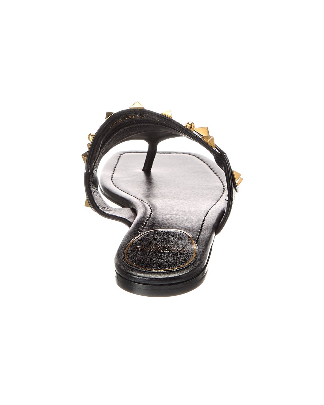 Valentino VLogo Rockstud Leather Sandal - 3