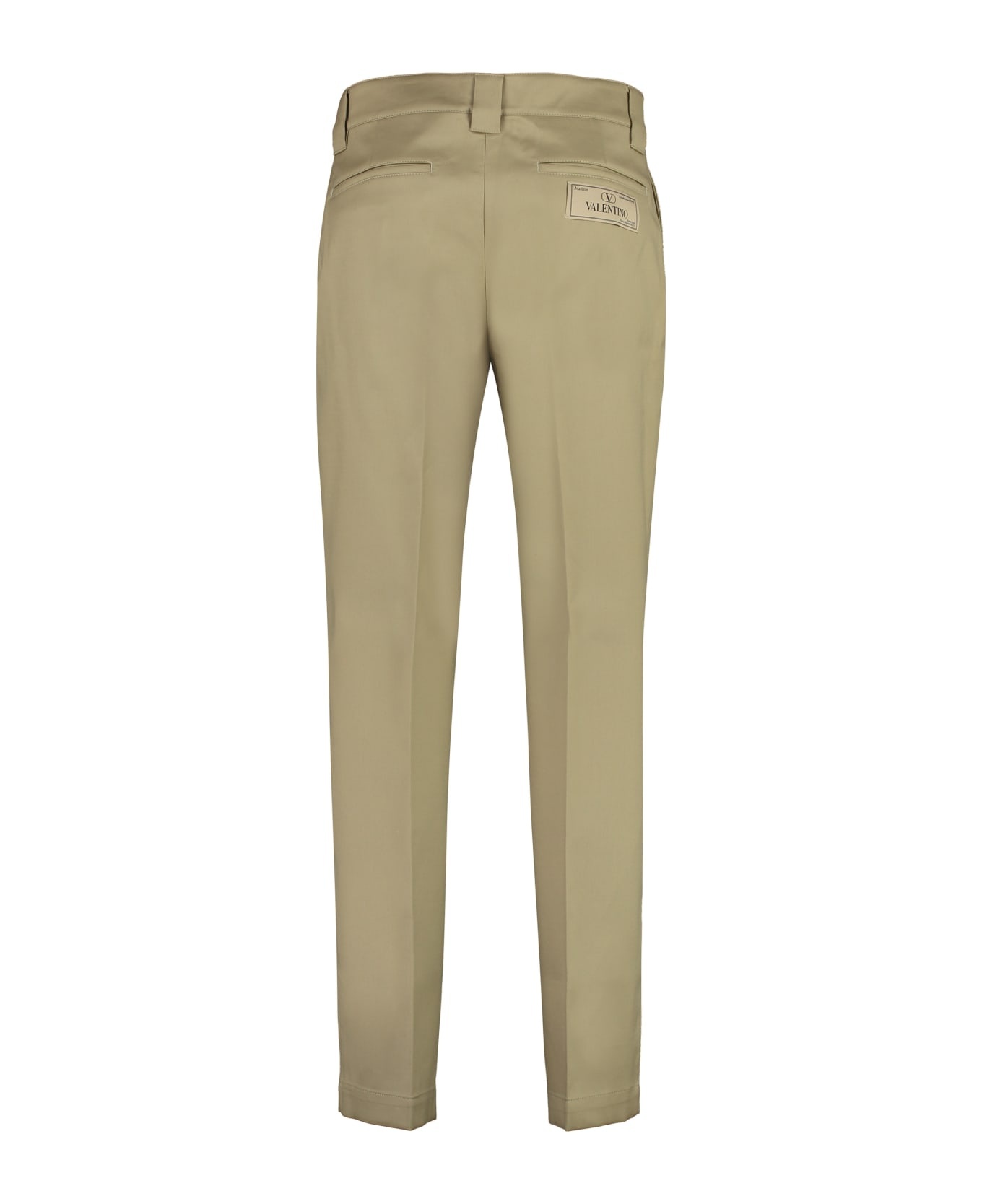 Cotton Gabardine Trousers - 2