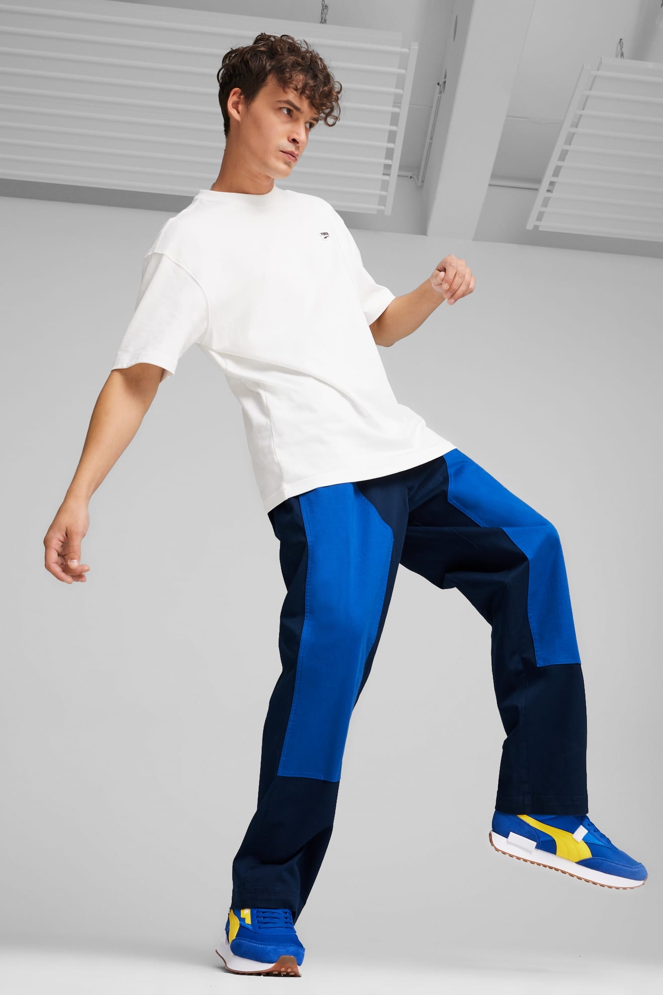 DOWNTOWN Men's Double Knee Pants - 4